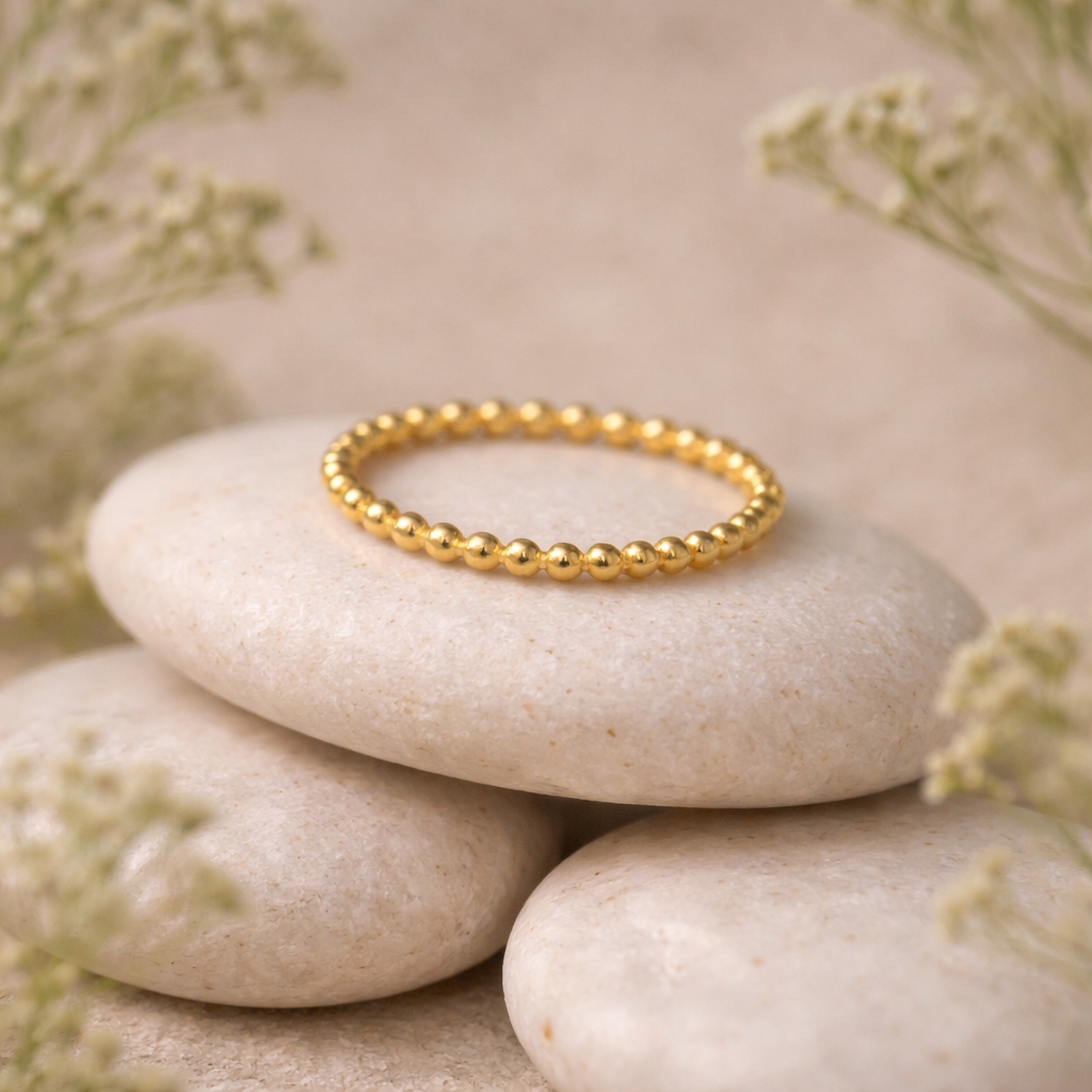 Everyday Gold Dot Ring