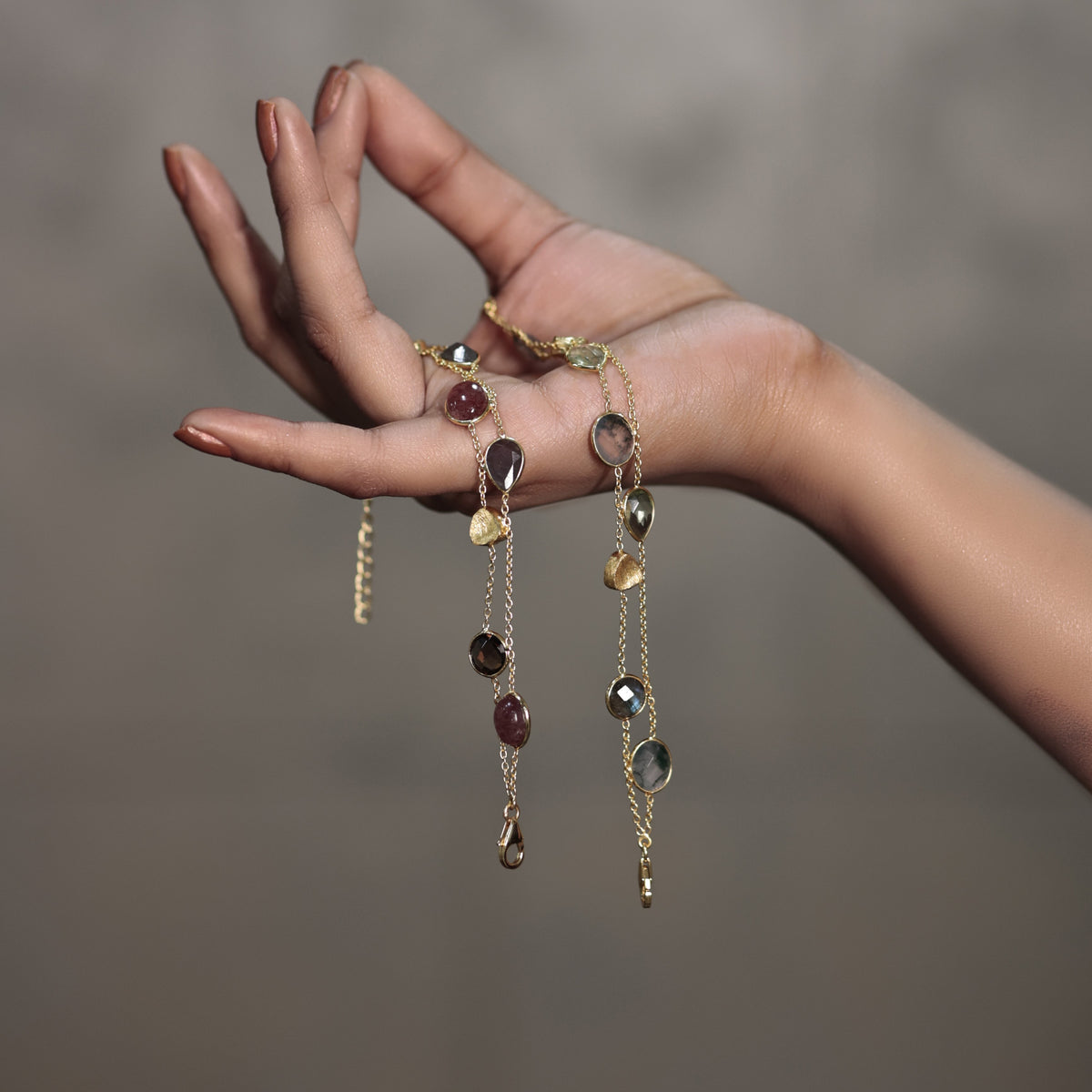 Moss Agate Double-String