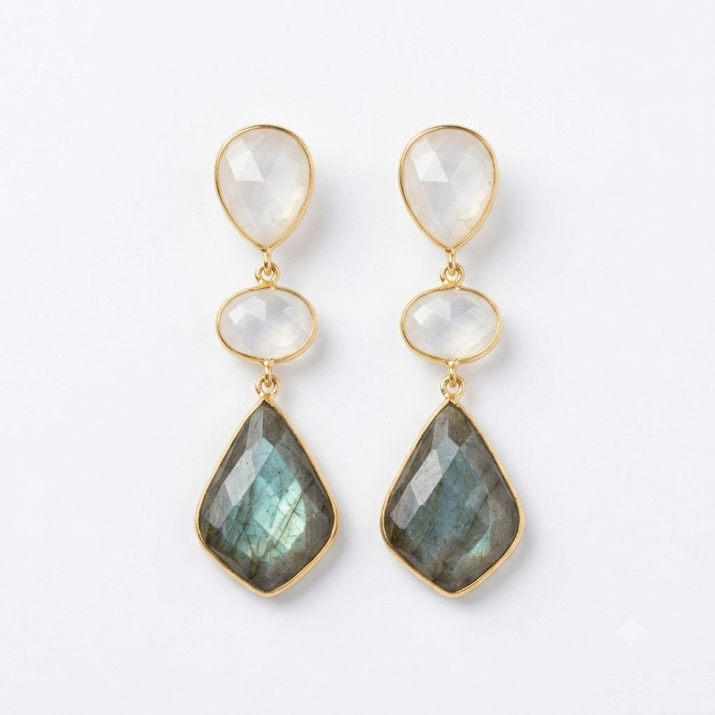 Fancy Labradorite Drops