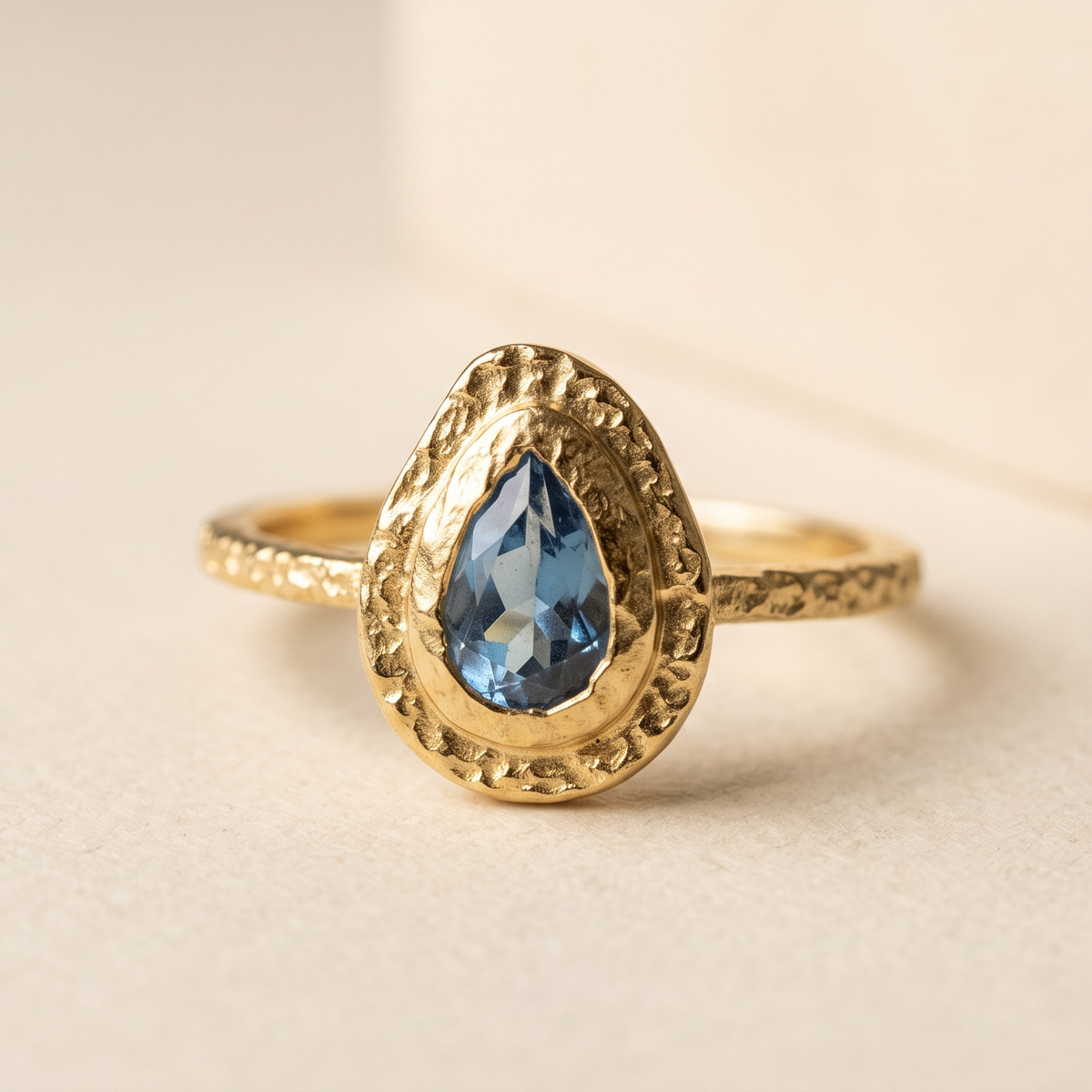 Vintage Iolite Pear