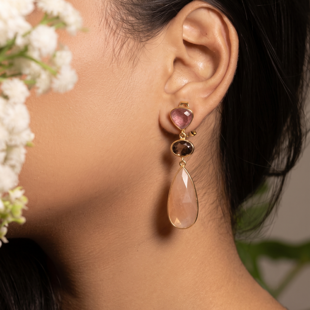 Shiny Jade Danglers