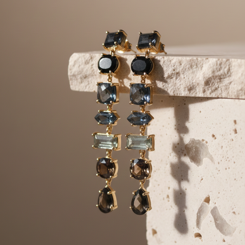 Dark Jungle earrings