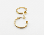 Silver Hoops