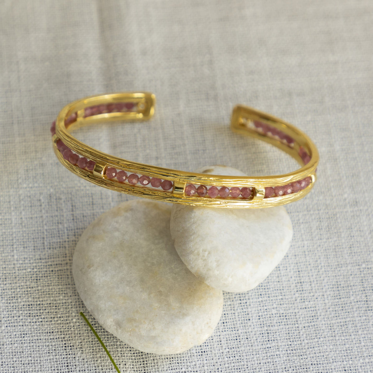 Rosé Inlay Cuff