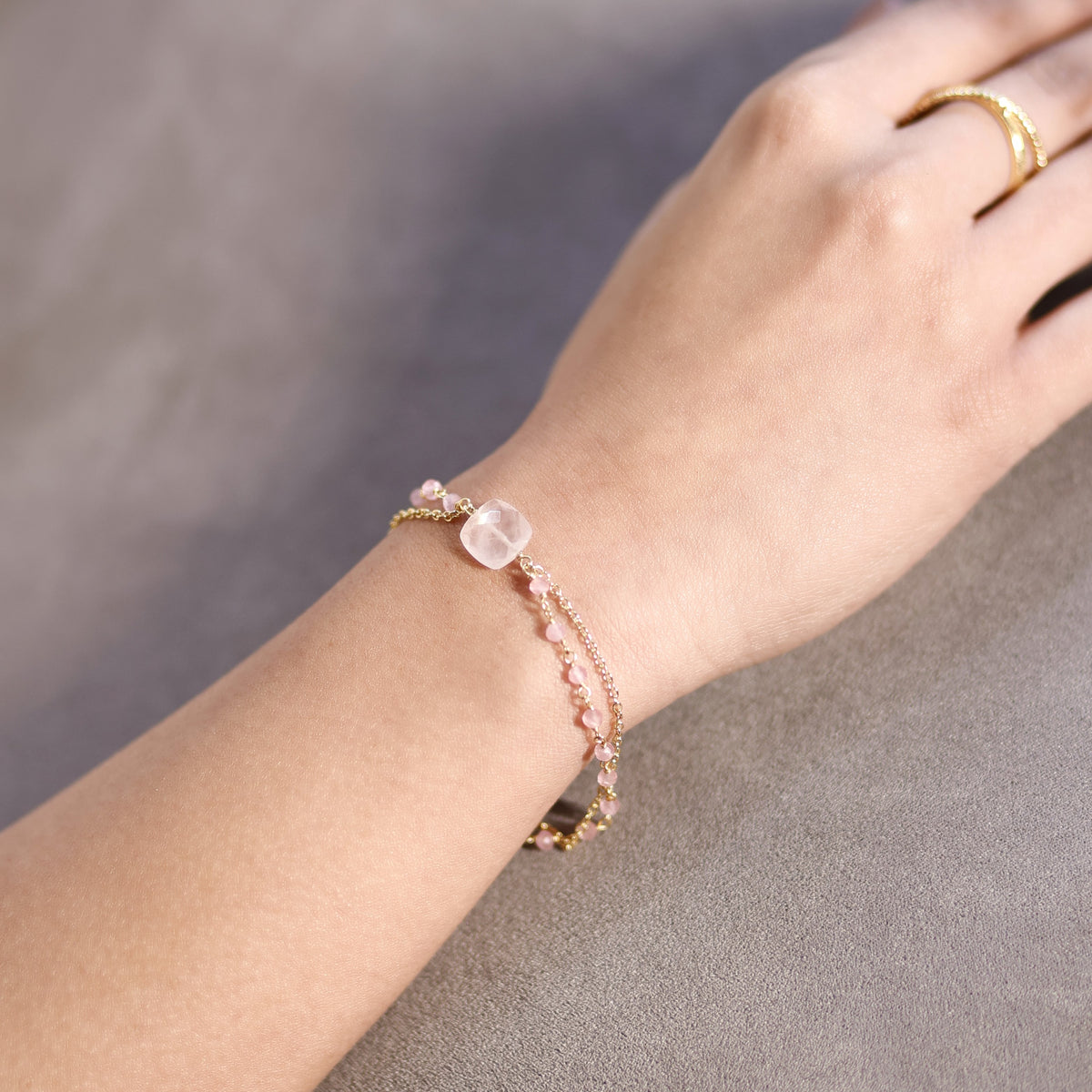 The Rosé Link Bracelet