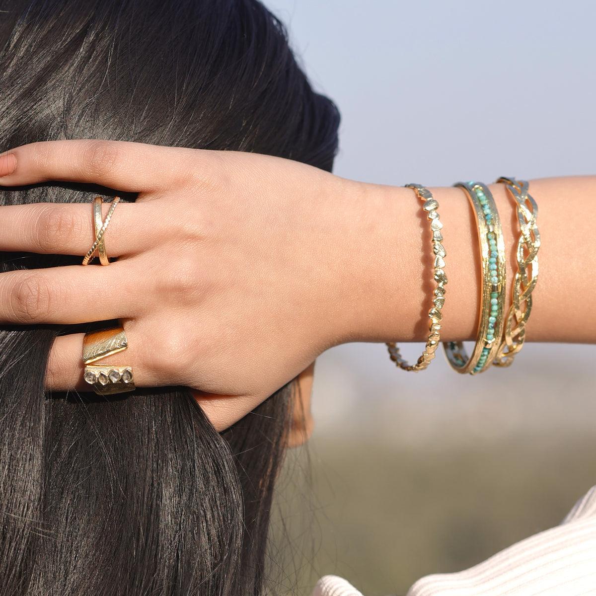 The Criss-Cross Cuff