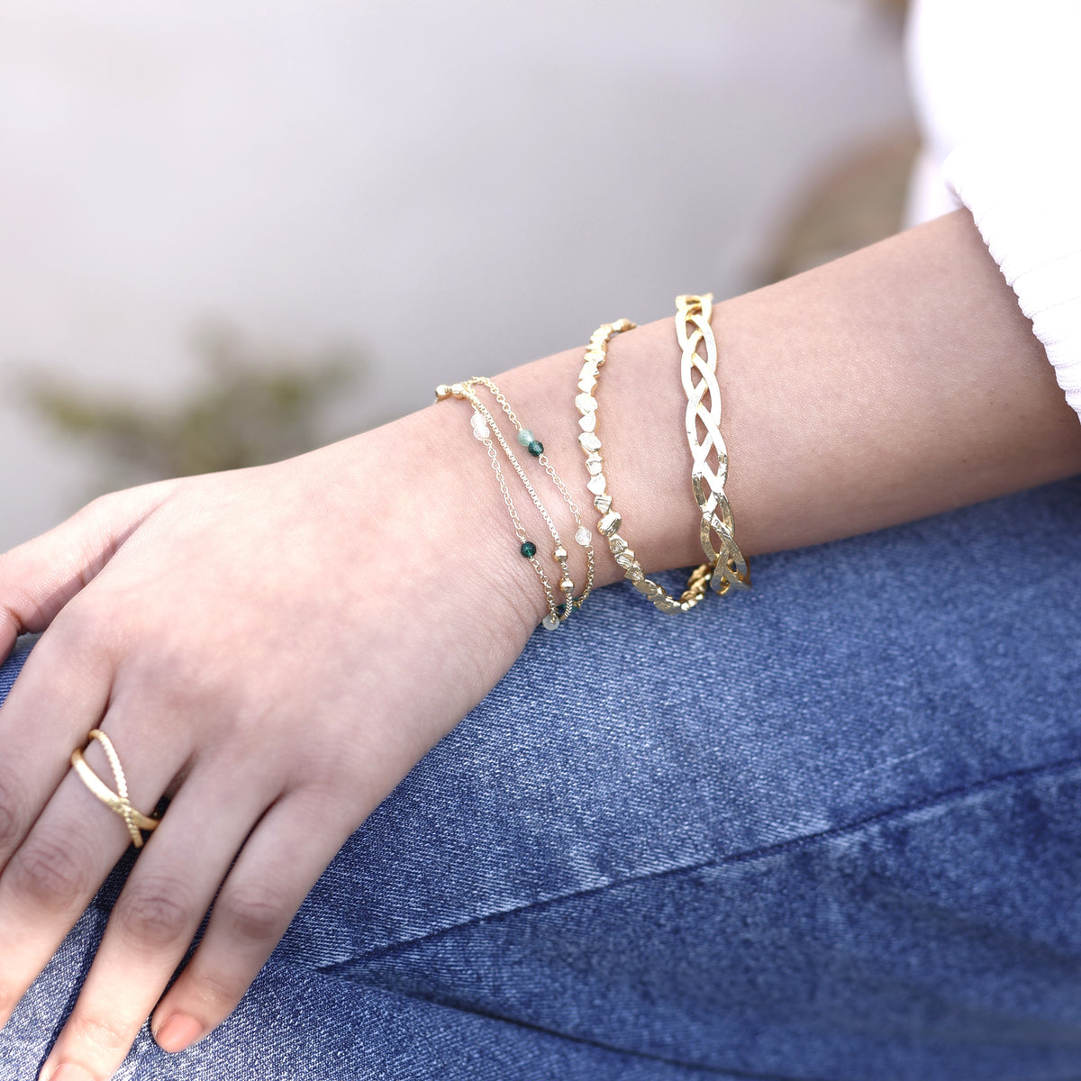 The Criss-Cross Cuff