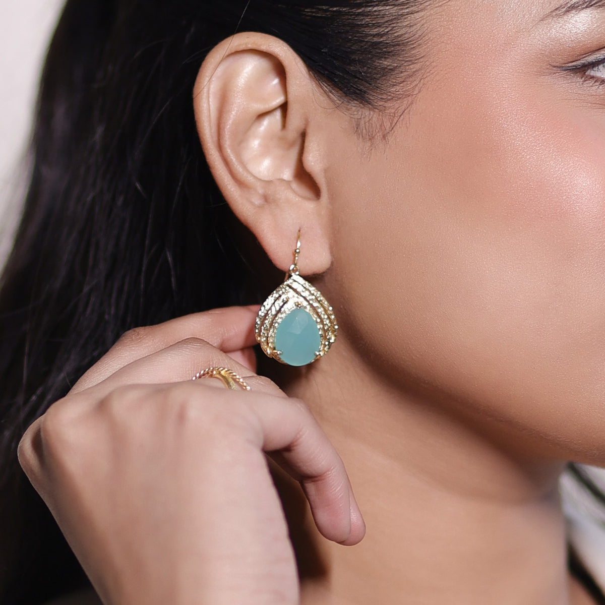 Lagoon Drop Earring