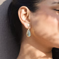 Noir Drop Earring