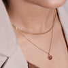 Pink Stack Necklace