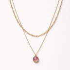 Pink Stack Necklace