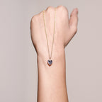 Black Heart Necklace
