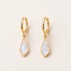 Moonstone Ice Earring