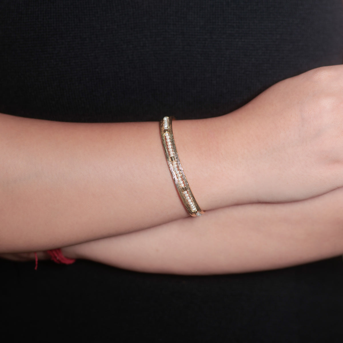Pearl Inlay Cuff
