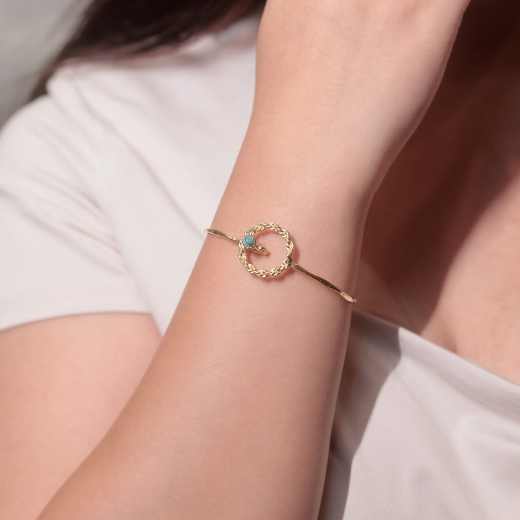 Turquoise Rope Bracelet