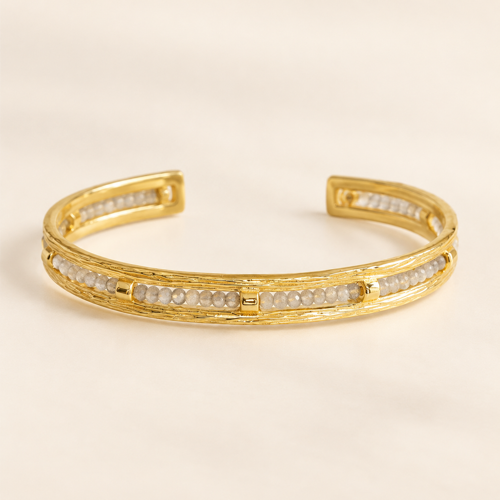 Beaded Center Cuff