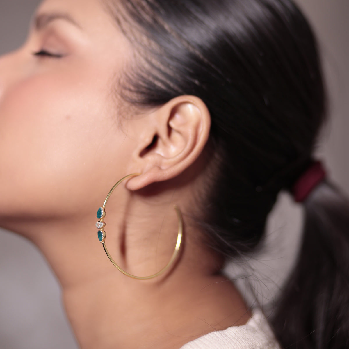 Classic Blue Hoops