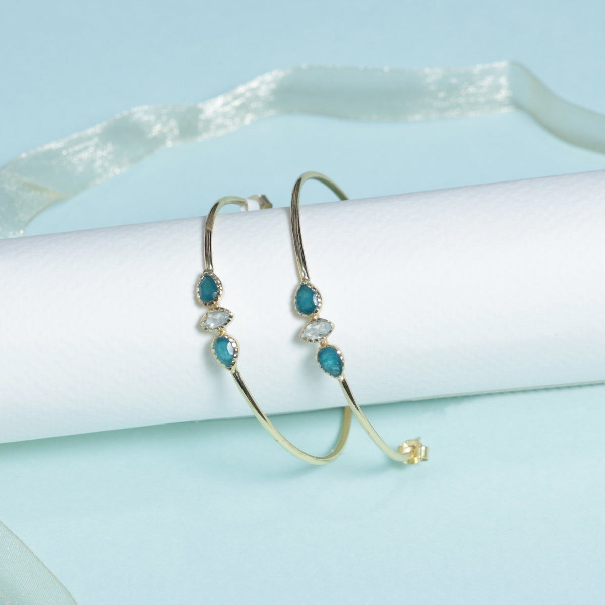 Classic Blue Hoops