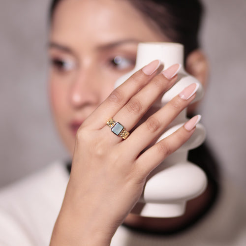 Aqua Textured Band
