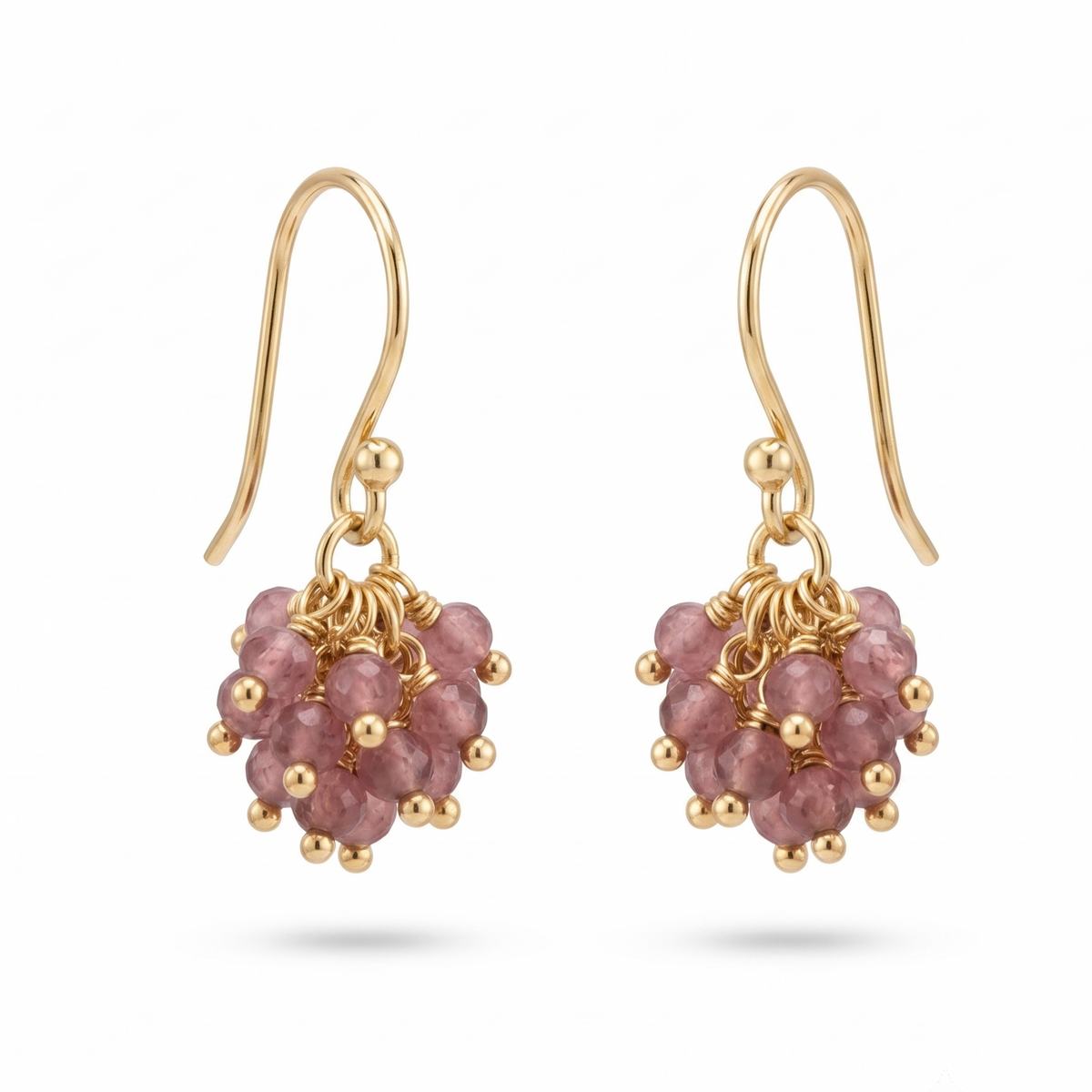 Pink Tourmaline Clusters